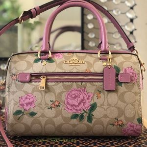 Coach rowan satchel crossbody